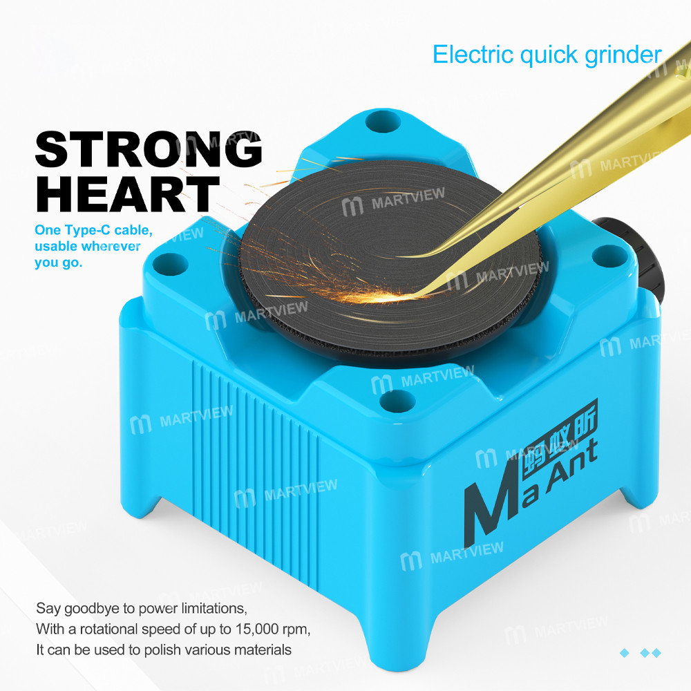  MAANT KM1 ELECTRIC DISC GRINDER FOR TWEEZERS  BLADES & TIPS