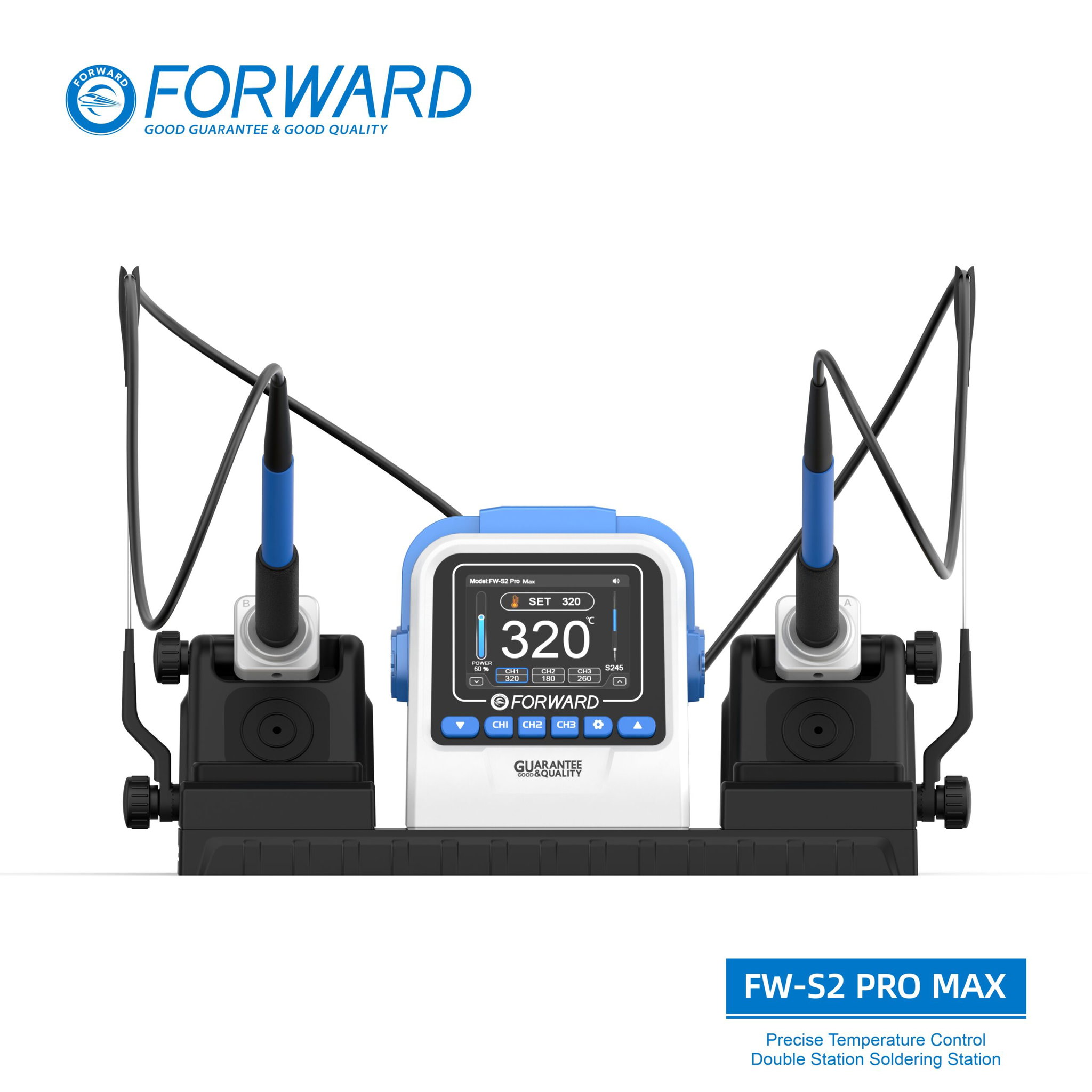  DOUBLE SOLDERING STATION FORWARD FW S2PROMAX-A_0