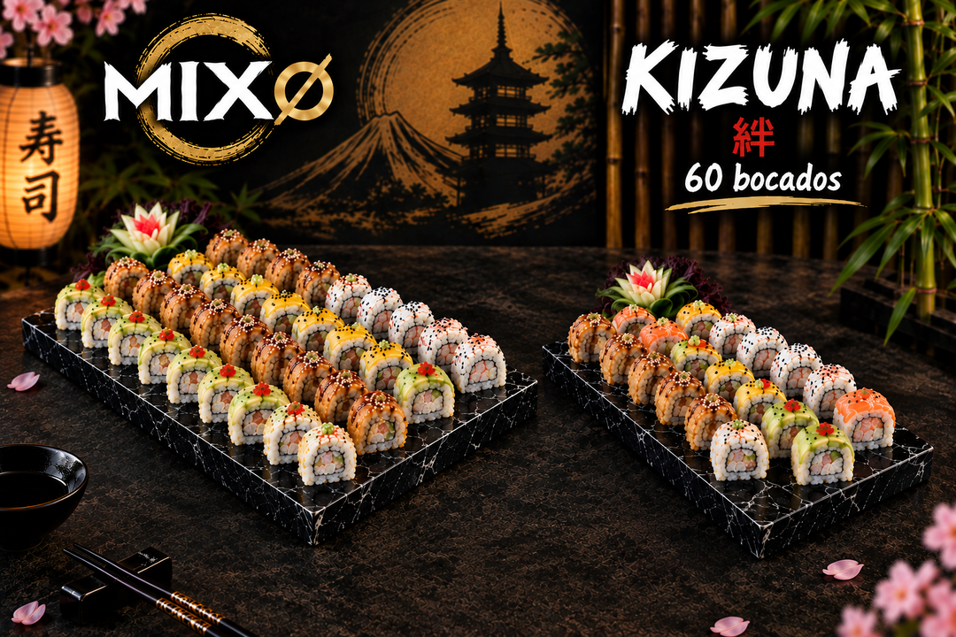 KIZUNA 60 BOCADOS
