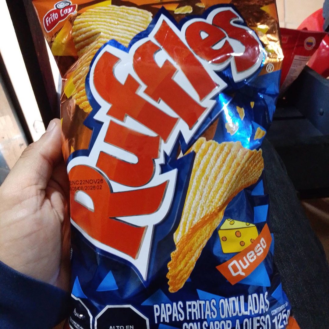 Papas ruffles 125gr