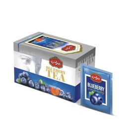 Saffron blueberry tea