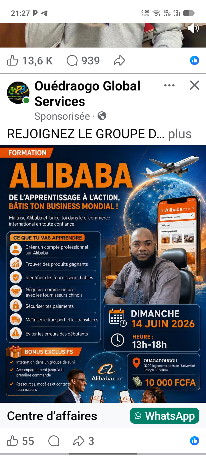 Formation alibaba