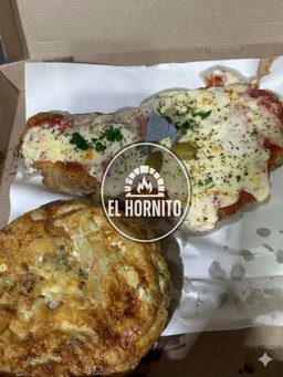 Milanesa Napolitana con tortilla