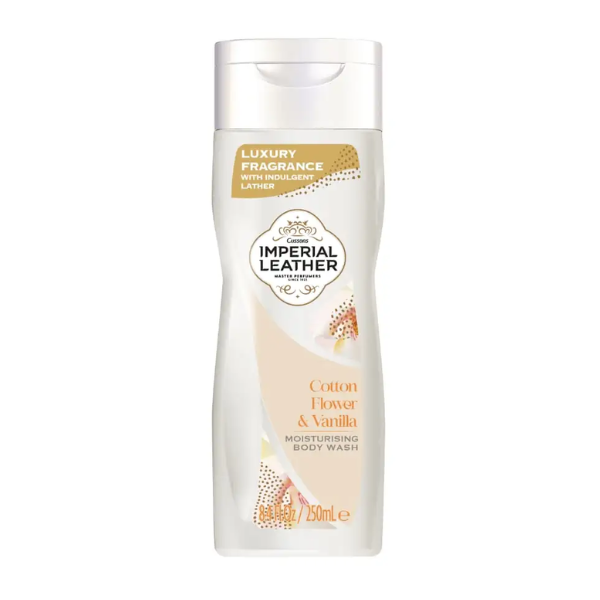 IMPERIAL LEATHER SHOWER GEL COTTON & VANILLA_0