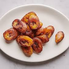 Fry plantains