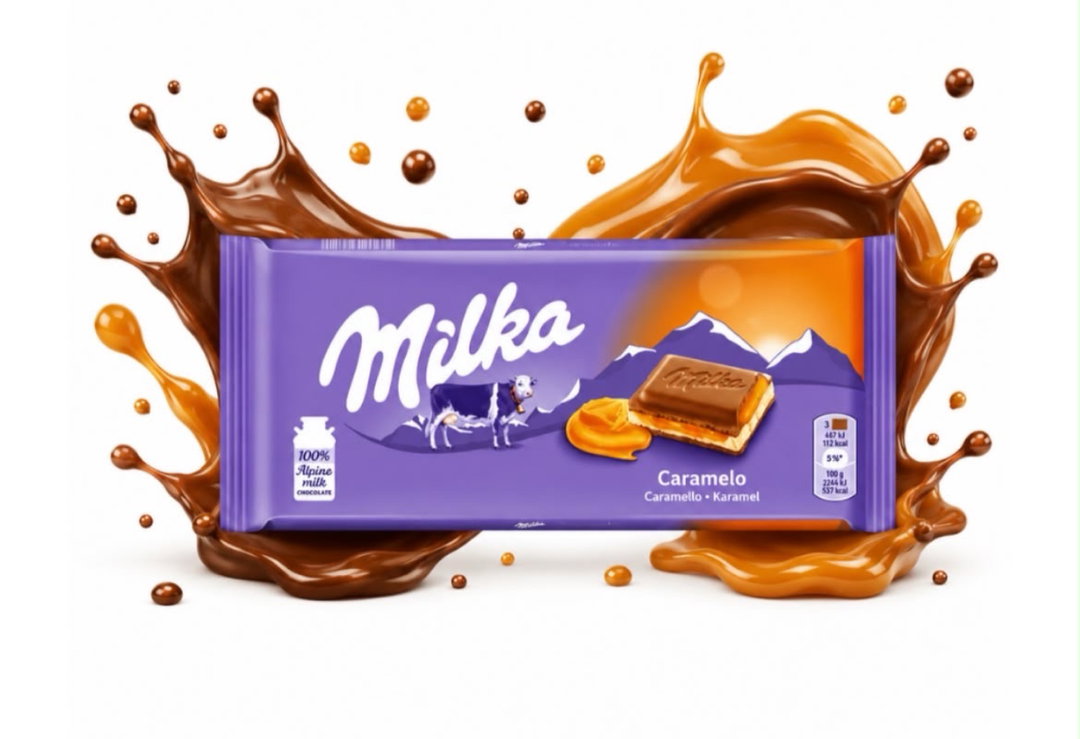 Milka caramel 100g