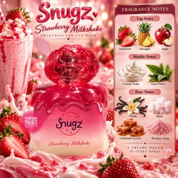 SNUGZ STRAWBERRY MILKSHAKE 