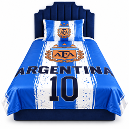 Kidsrock Argentina No. 10 Football 3/4 Duvet Set 