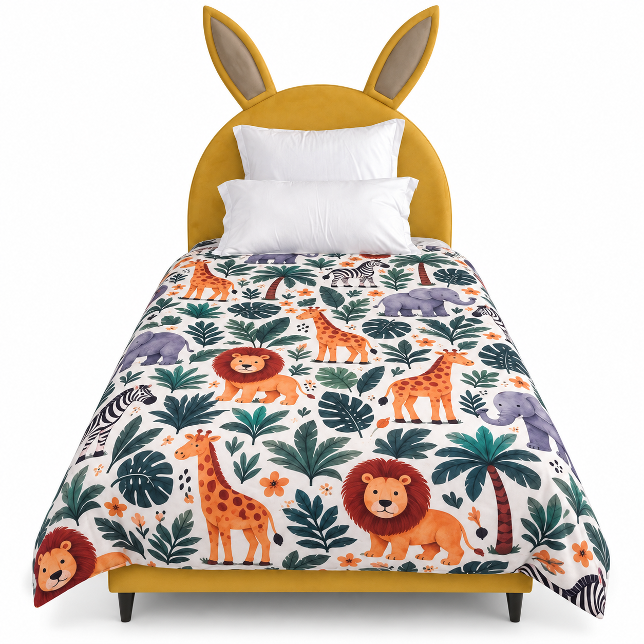 Kidsrock Safari Friends 3/4 Duvet Set_0