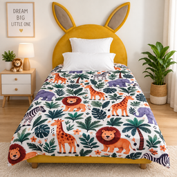 Kidsrock Safari Friends 3/4 Duvet Set
