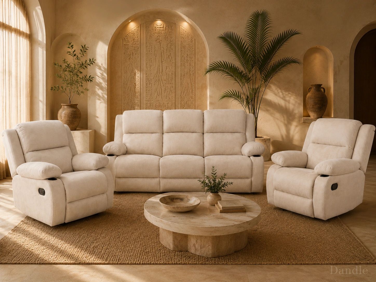 Dandle Complete Set — Reclining Room Set_0