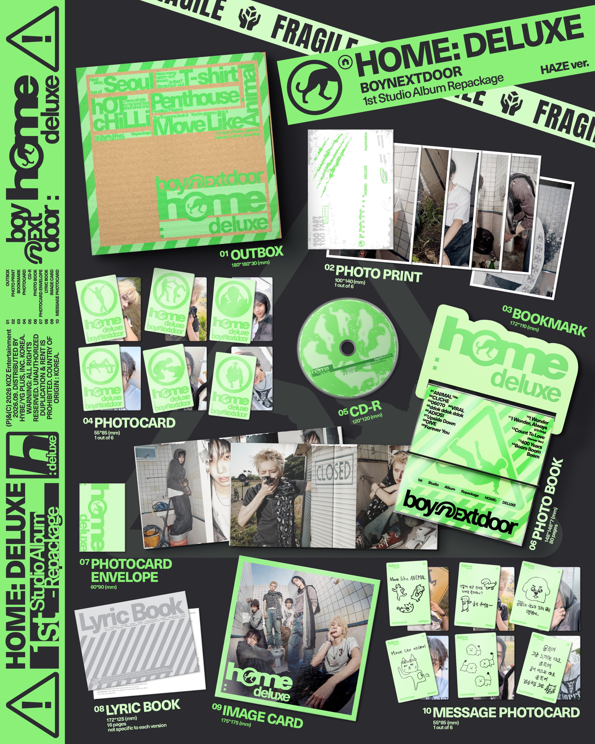 (SIGNED ALBUM) BOYNEXTDOOR 1st Studio Album Repackage [HOME: DELUXE]_1
