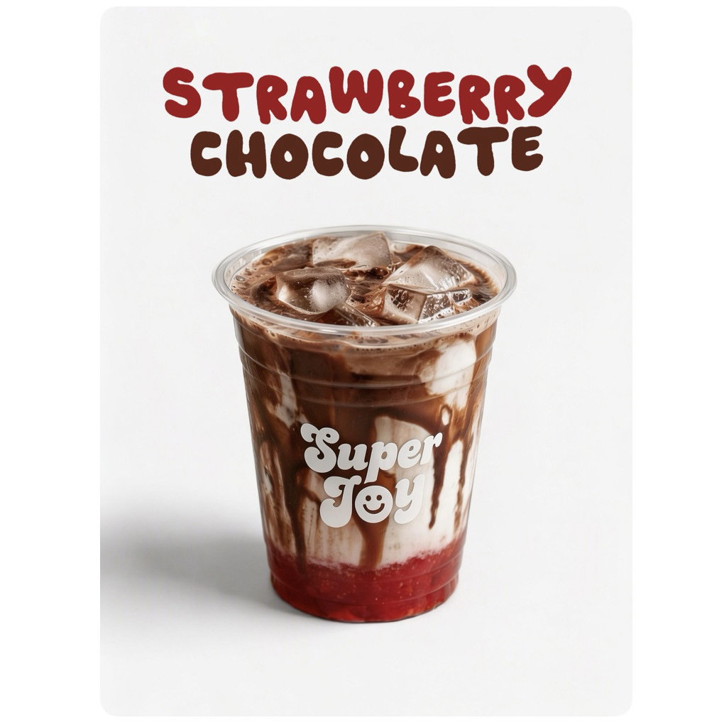 Iced Strawberry Chocolate