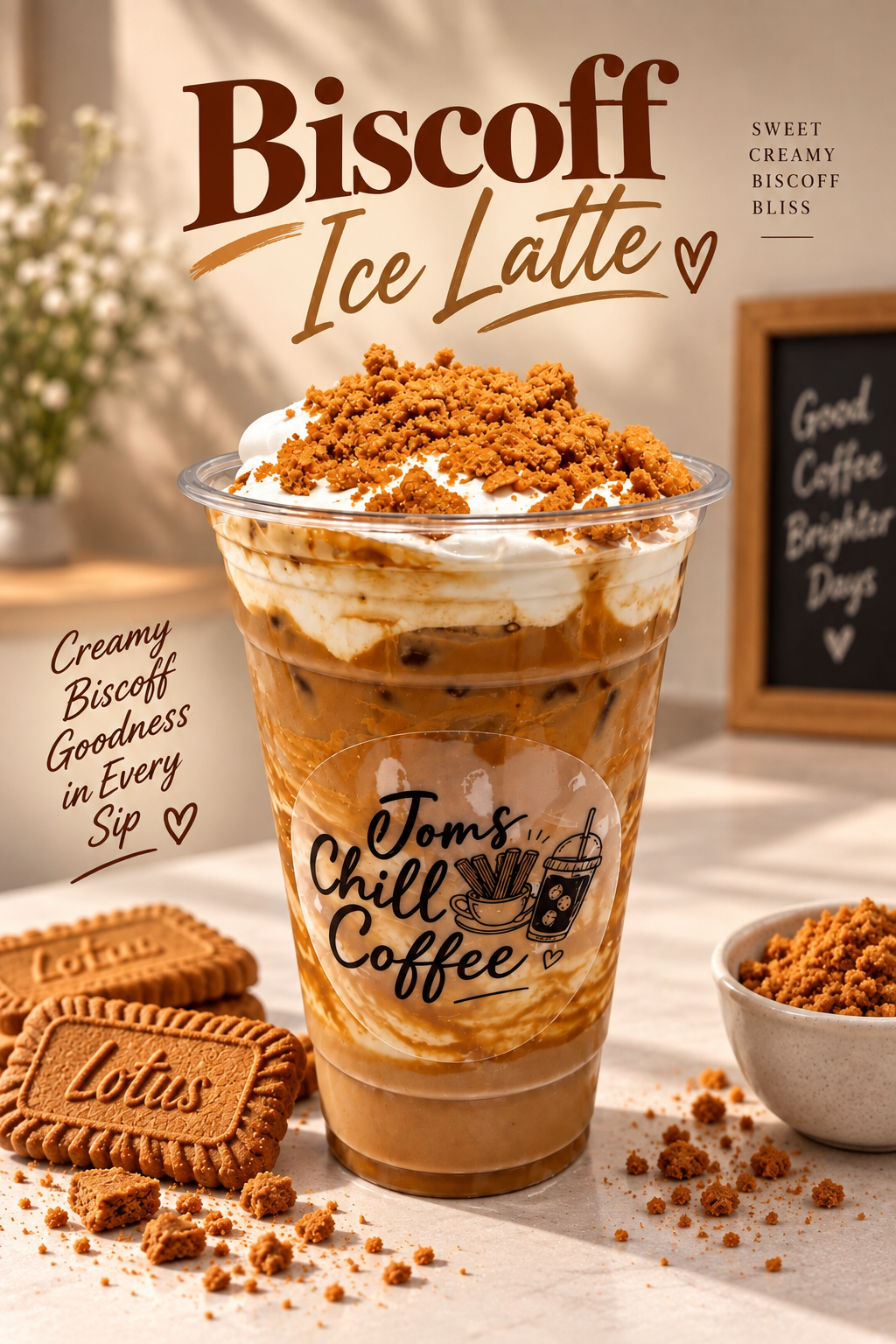 Biscoff Ice Latte