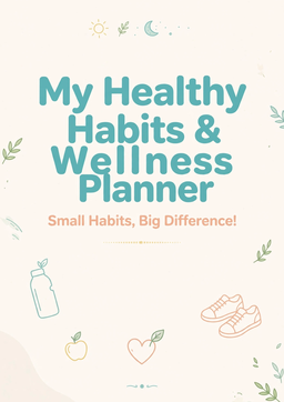 🌿 My Healthy Habits & Wellness Planner 💚