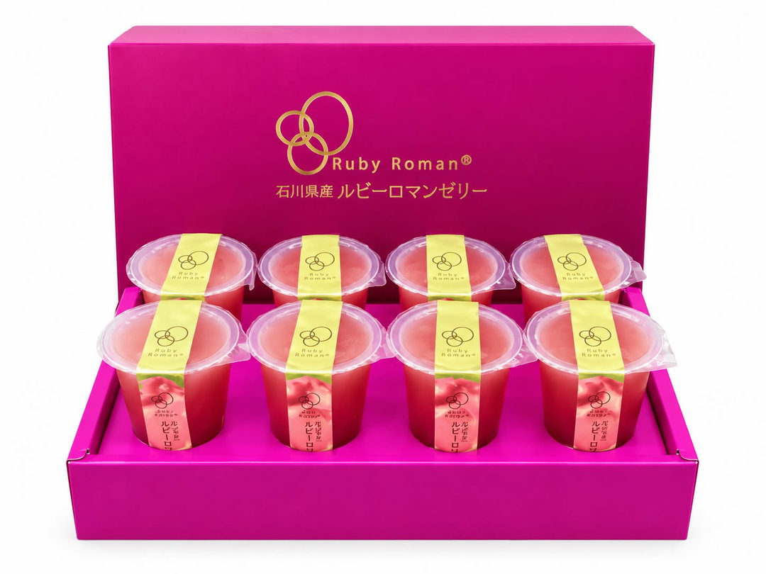 Japan Ishikawa Ruby Roman Jelly 