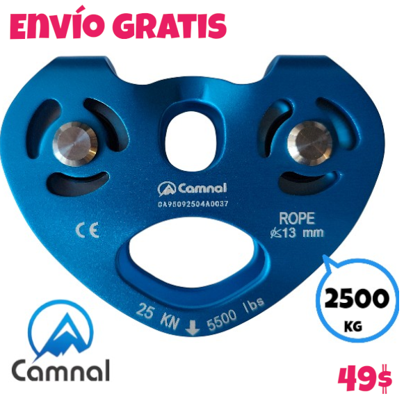 Polea tirolesa 25kN (2500kg)_15