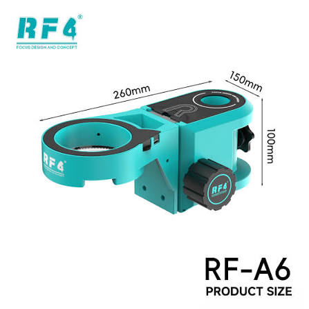  RF4 RF-A6 2-IN-1 MICROSCOPE FOCUSING STAND WITH  LED RING LIGH