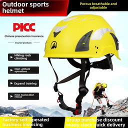 Casco de rescate en altura
