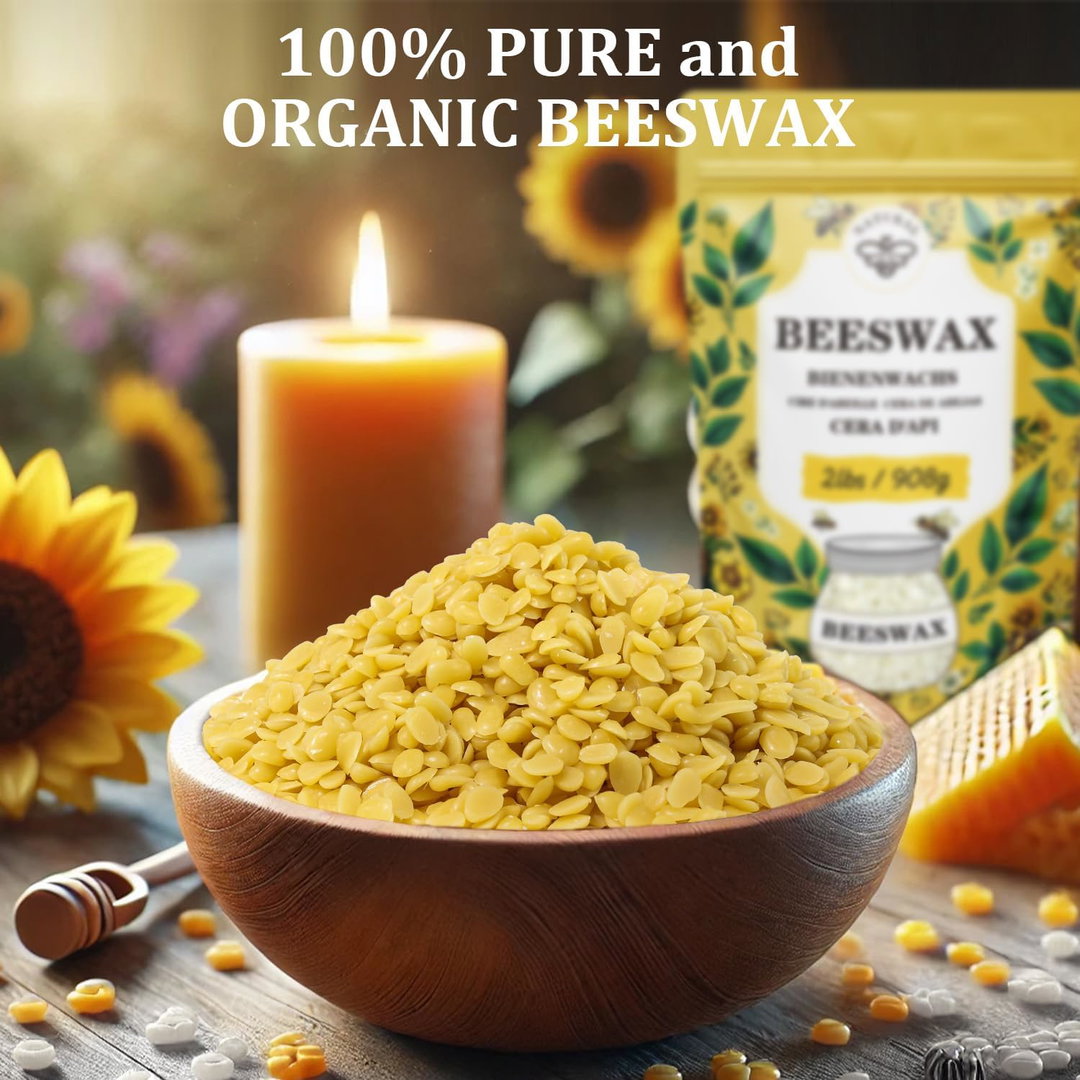 Cera de Abeja en perlas Amarilla
