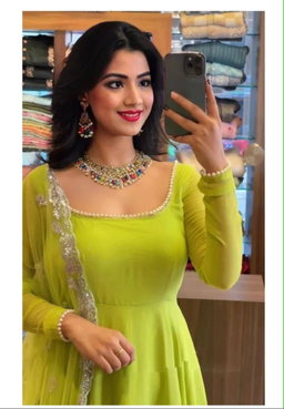   Anarkali Dupatta Set RS