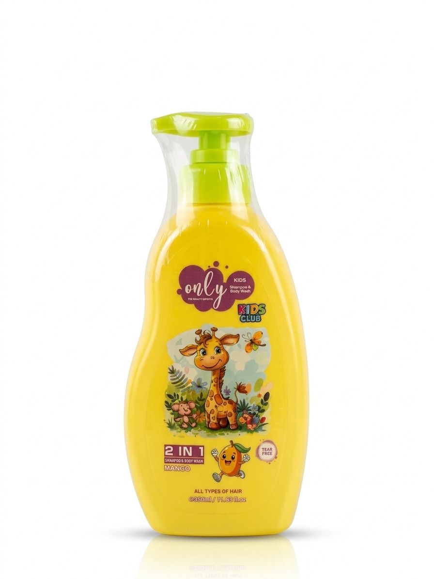 only شامبو + بلسم للأطفال 350 مل Mango_0