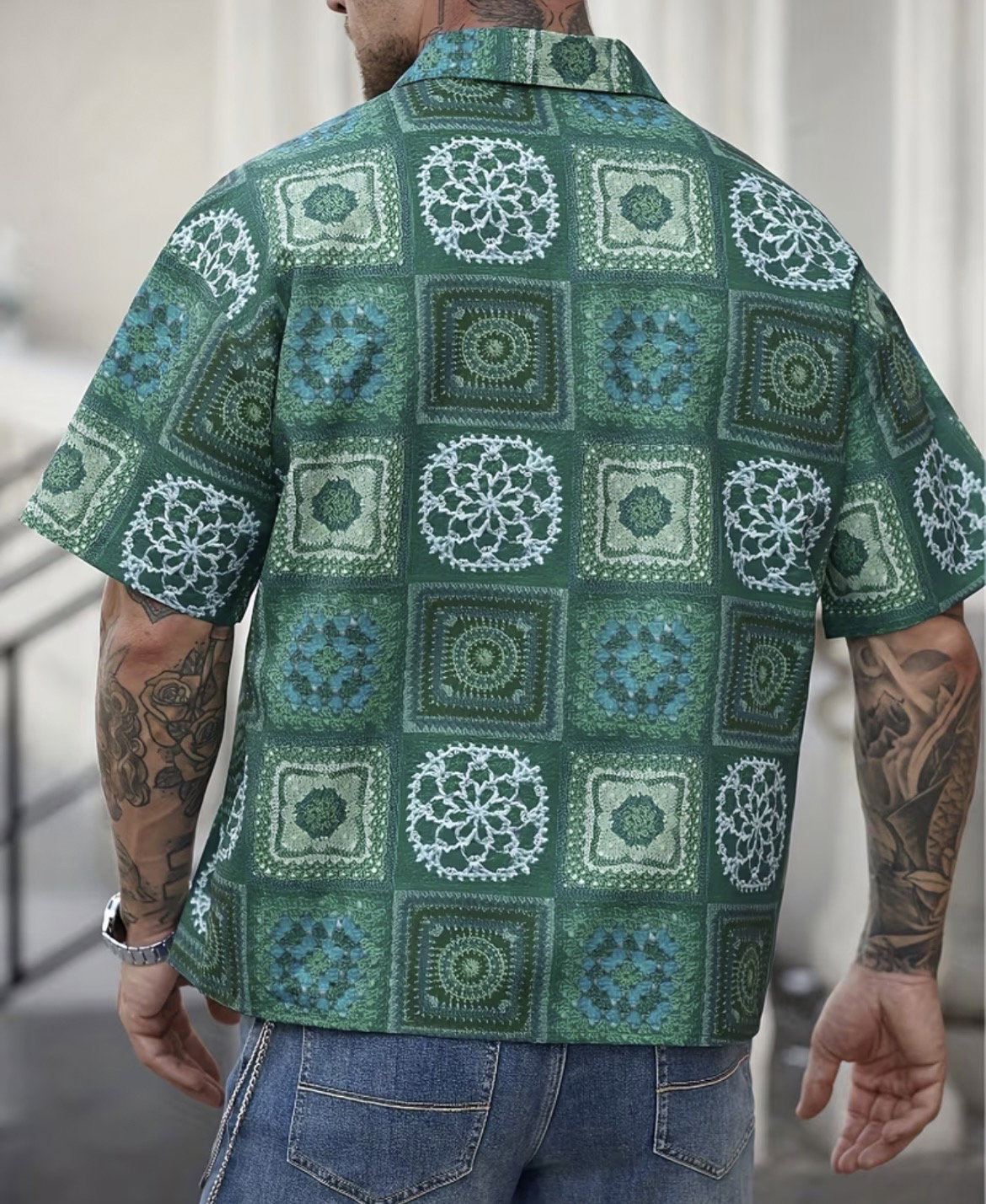 Chemise verte_1