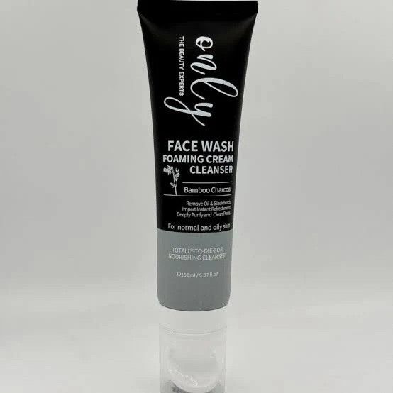 only غسول للبشرة Bamboo Charcoal/150ml