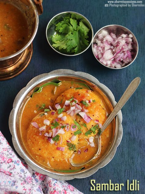 Sambhar Idly 2 pieces 