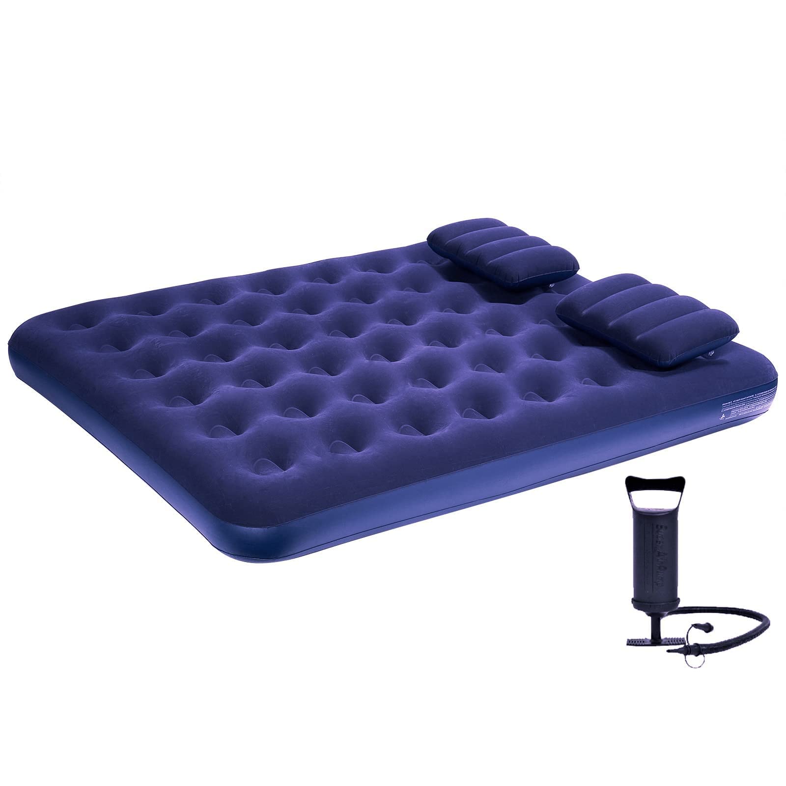 5*6 Inflatable air mattress with free pump
