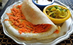 Carrot Dosa 