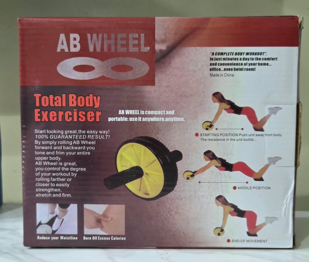 The AB Wheel Total Body Exerciser 