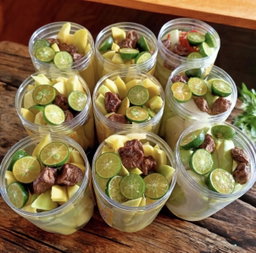 Uncle Richard Marinated Green Mangoes 