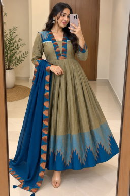 Elegant Anarkali silhouettes JK
