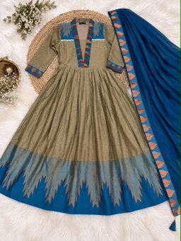 Elegant Anarkali silhouettes JK