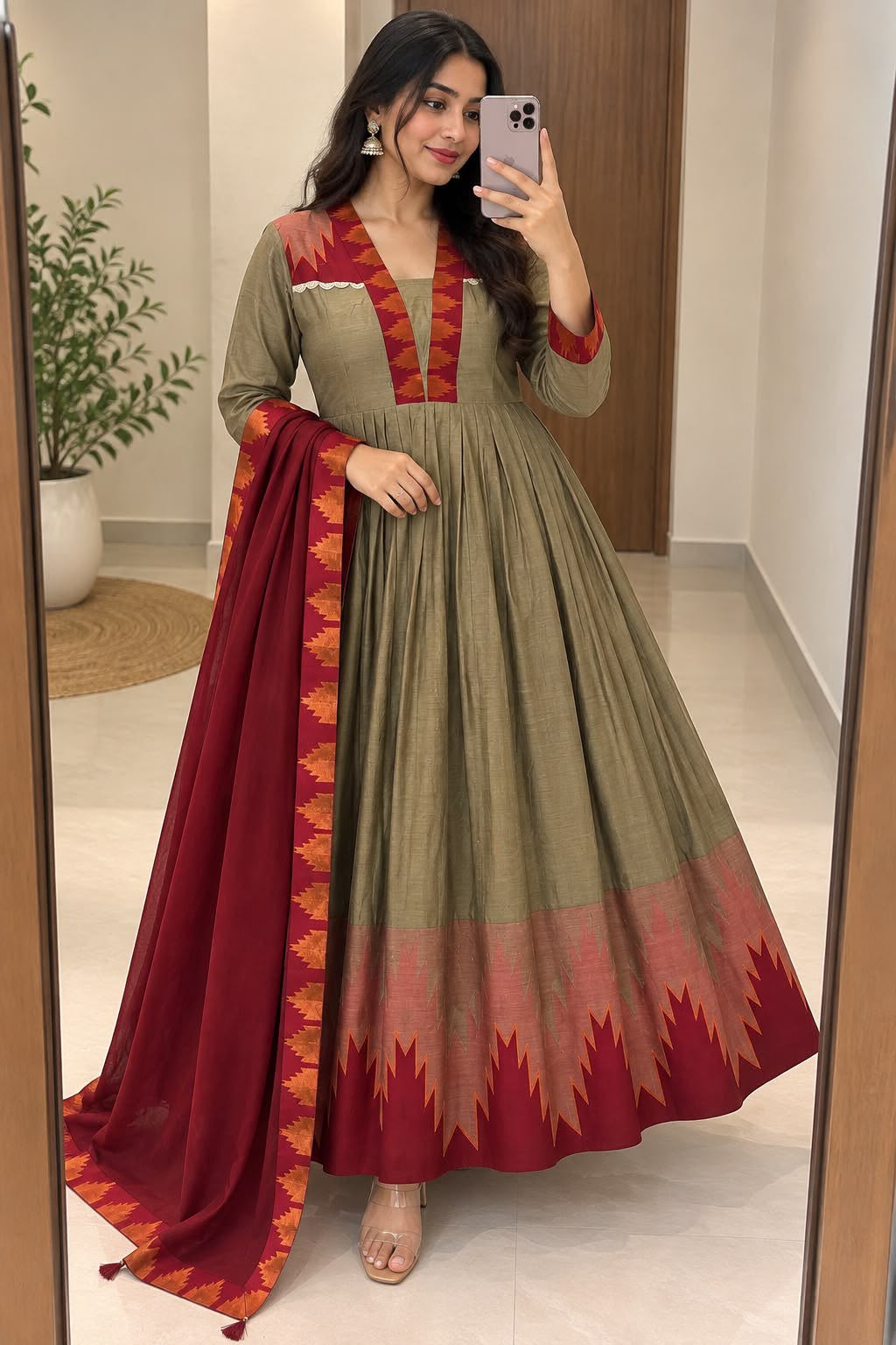Elegant Anarkali silhouettes JK_2