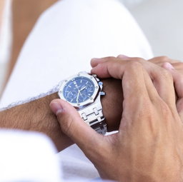 Poedagar Royal Oak Blue Chronograph