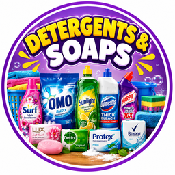 Detergents & Soaps 🧼