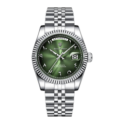 Poedagar Day-Date Arabic Olive