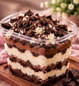 Chocolate fudge tub