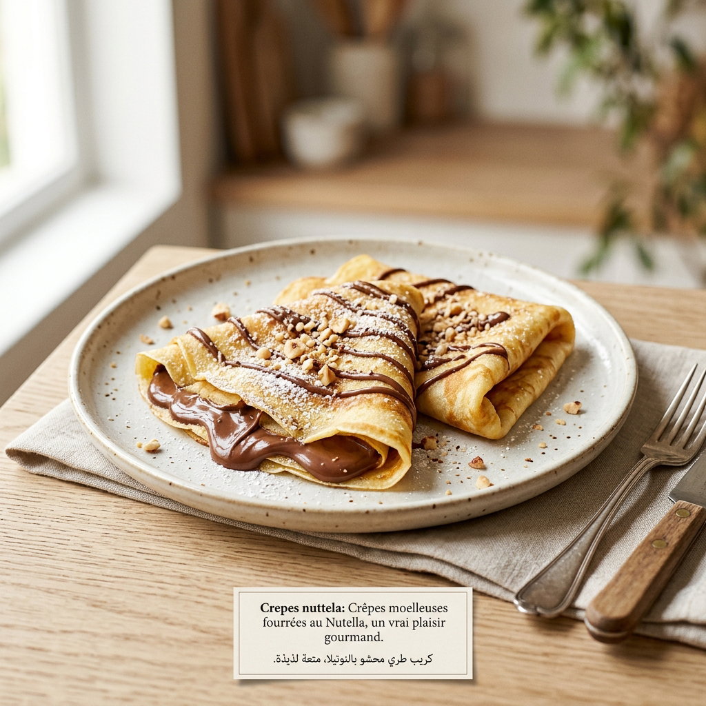 Crepes nuttela