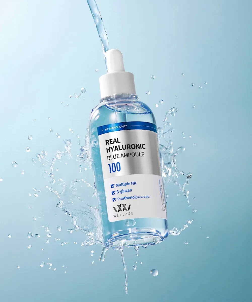 WELLAGE Real Hyaluronic Blue 100 Ampoule