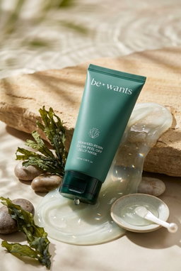 be wants Seaweed PDRN Glow Peel-Off Jelly Mask 