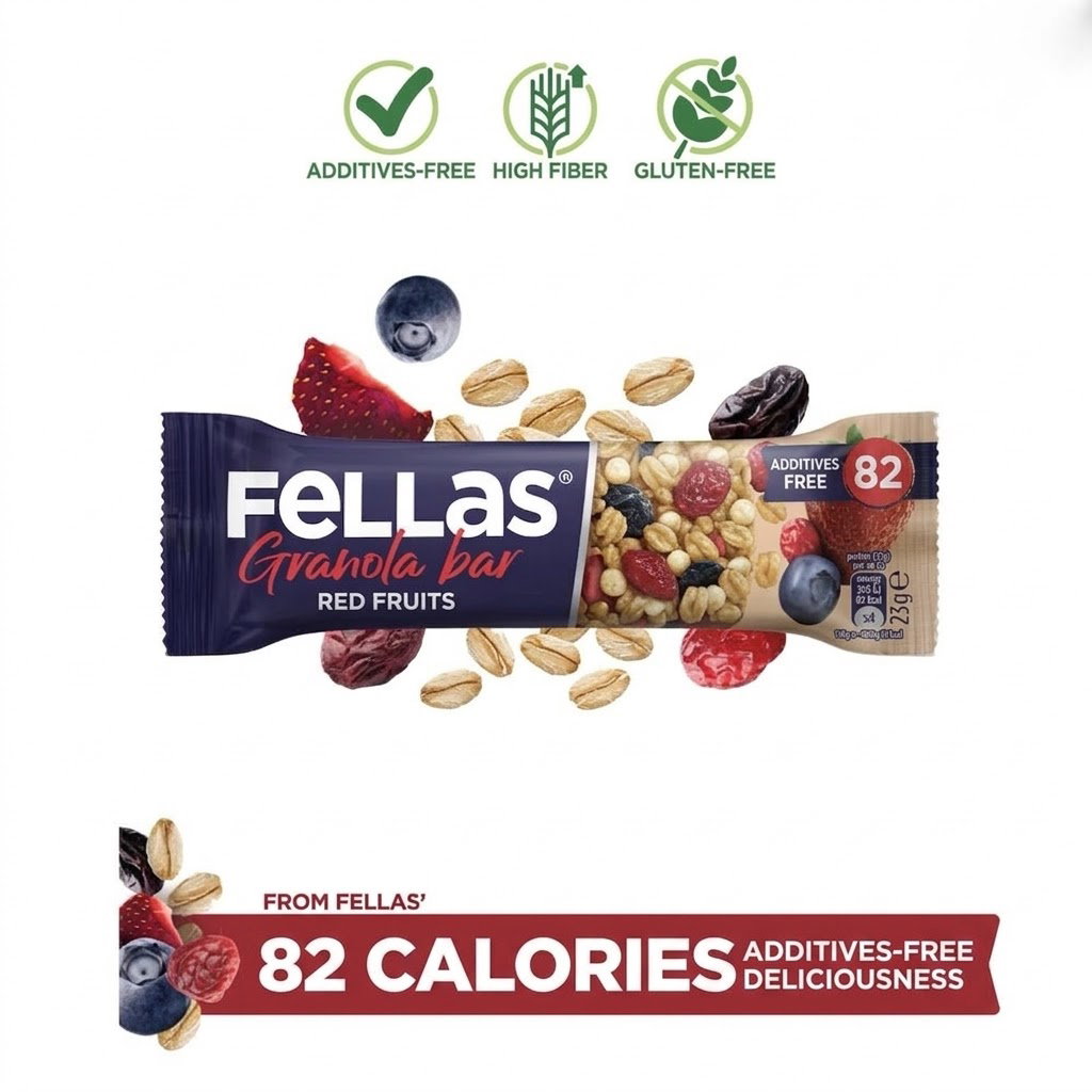 Fellas granola bar red fruit_0