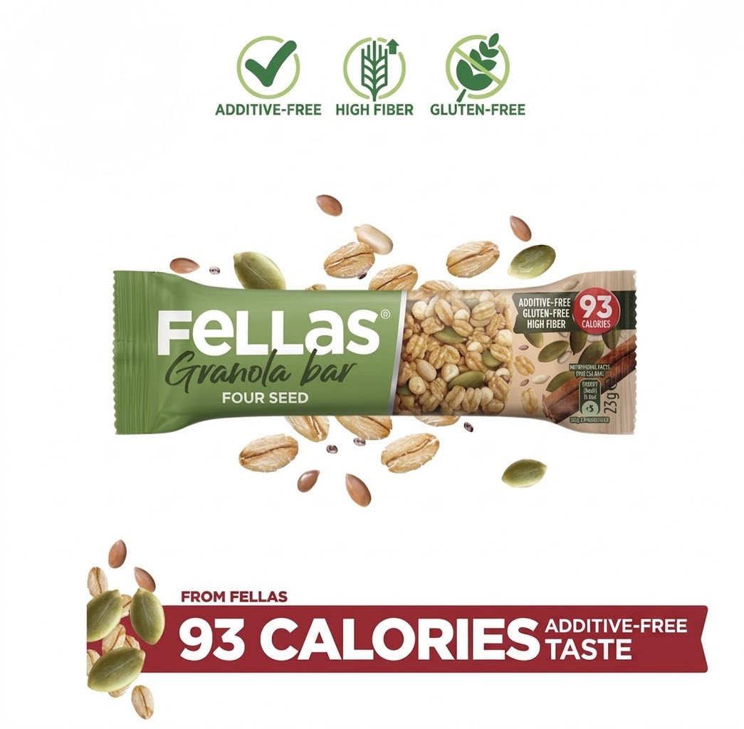 Fellas granola bar four seed