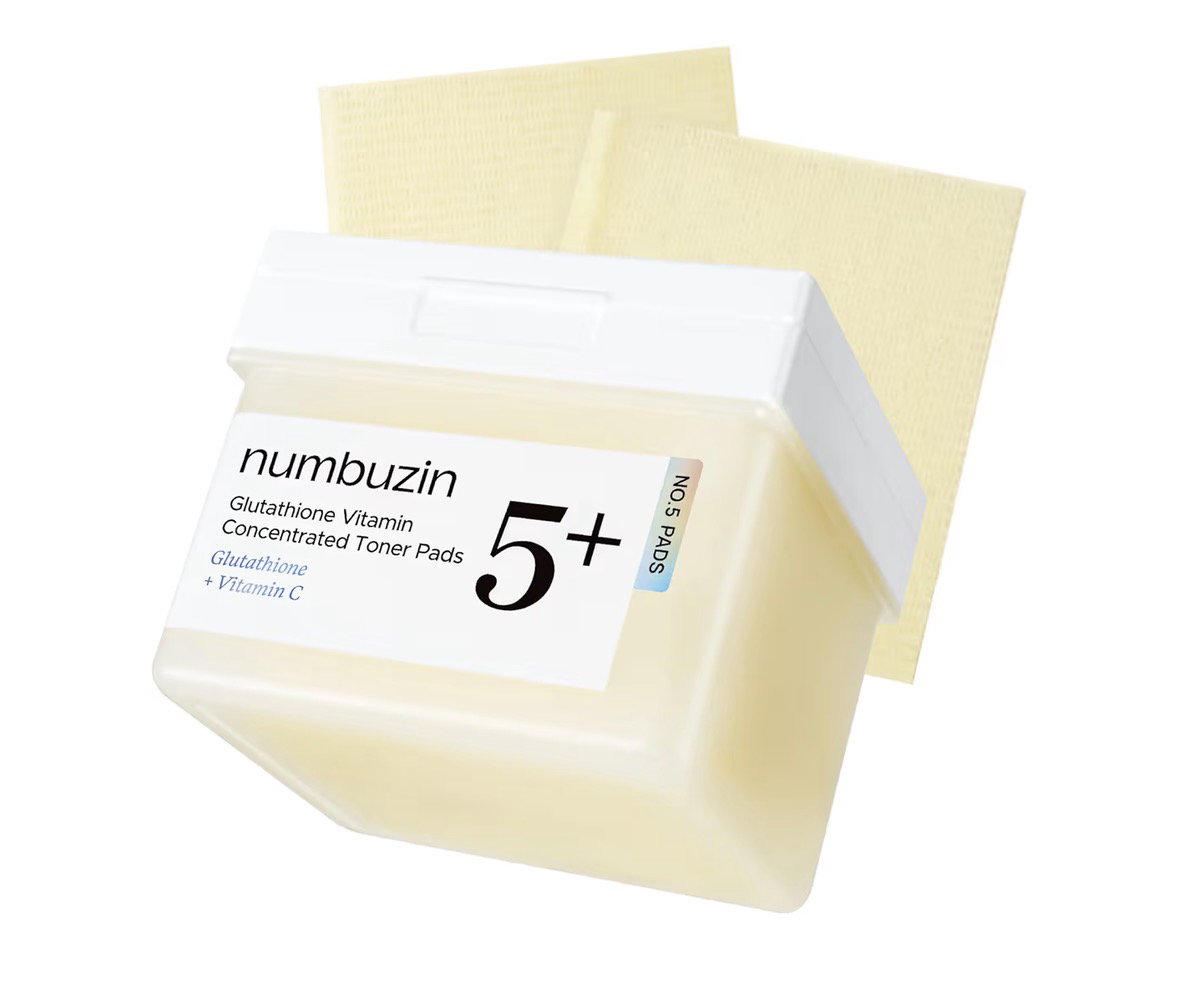 numbuzin No.5+ Glutathione Vitamin Concentrated Toner Pads_0