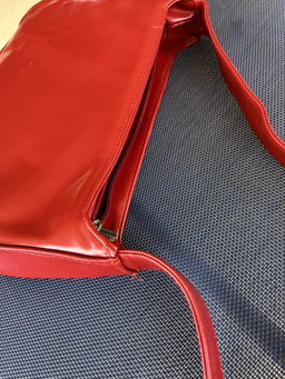 Sac baguette rouge 