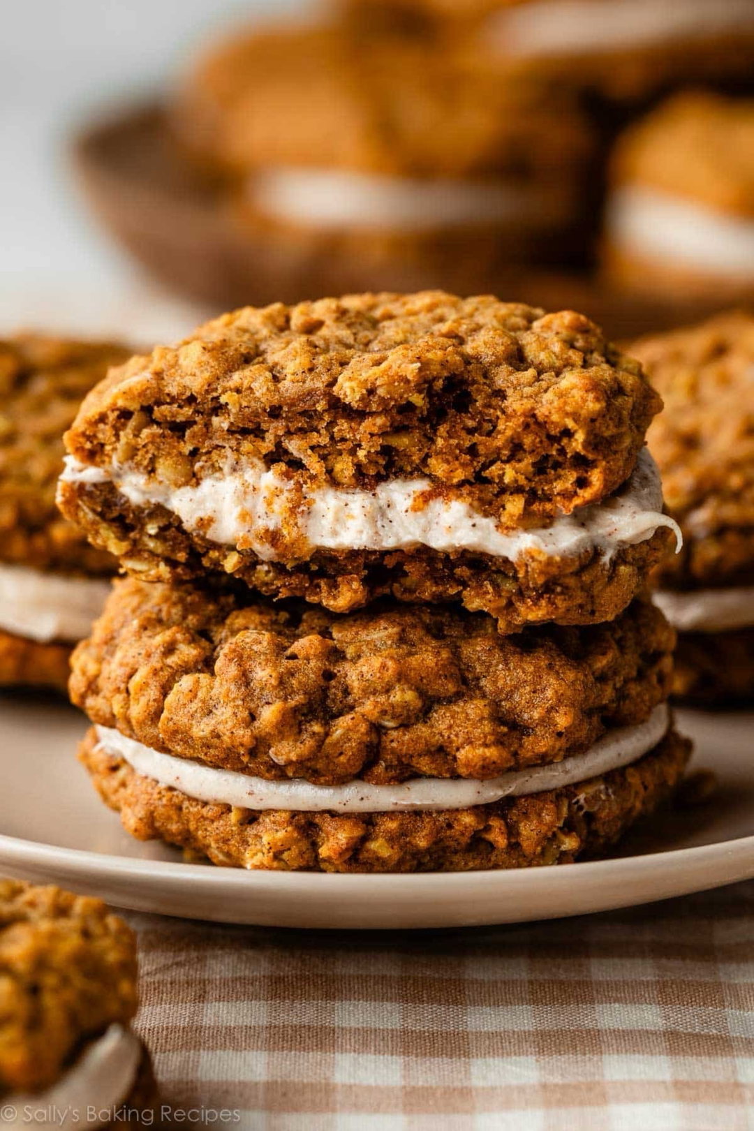 Pumpkin Oatmeal Cream Pie