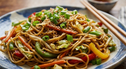 स्ट्रीट स्टाइल वेज चाउमीन (Veg Chowmein)
