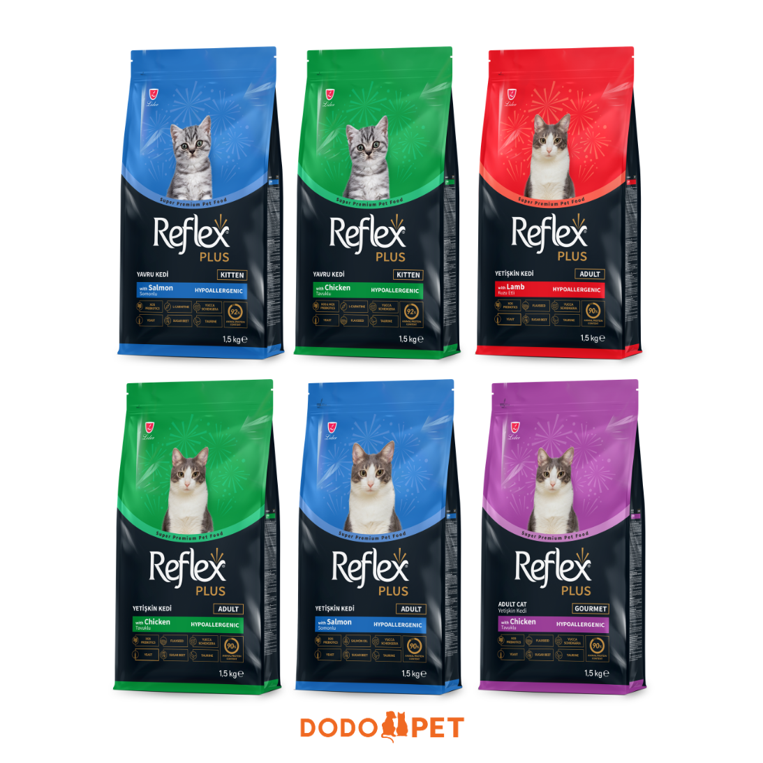 Reflex Plus Cat Food (Hypoallergenic) - 1.5kg
